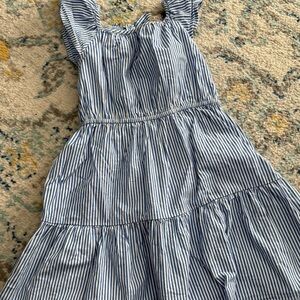 Crew Cuts Blue Striped Dress